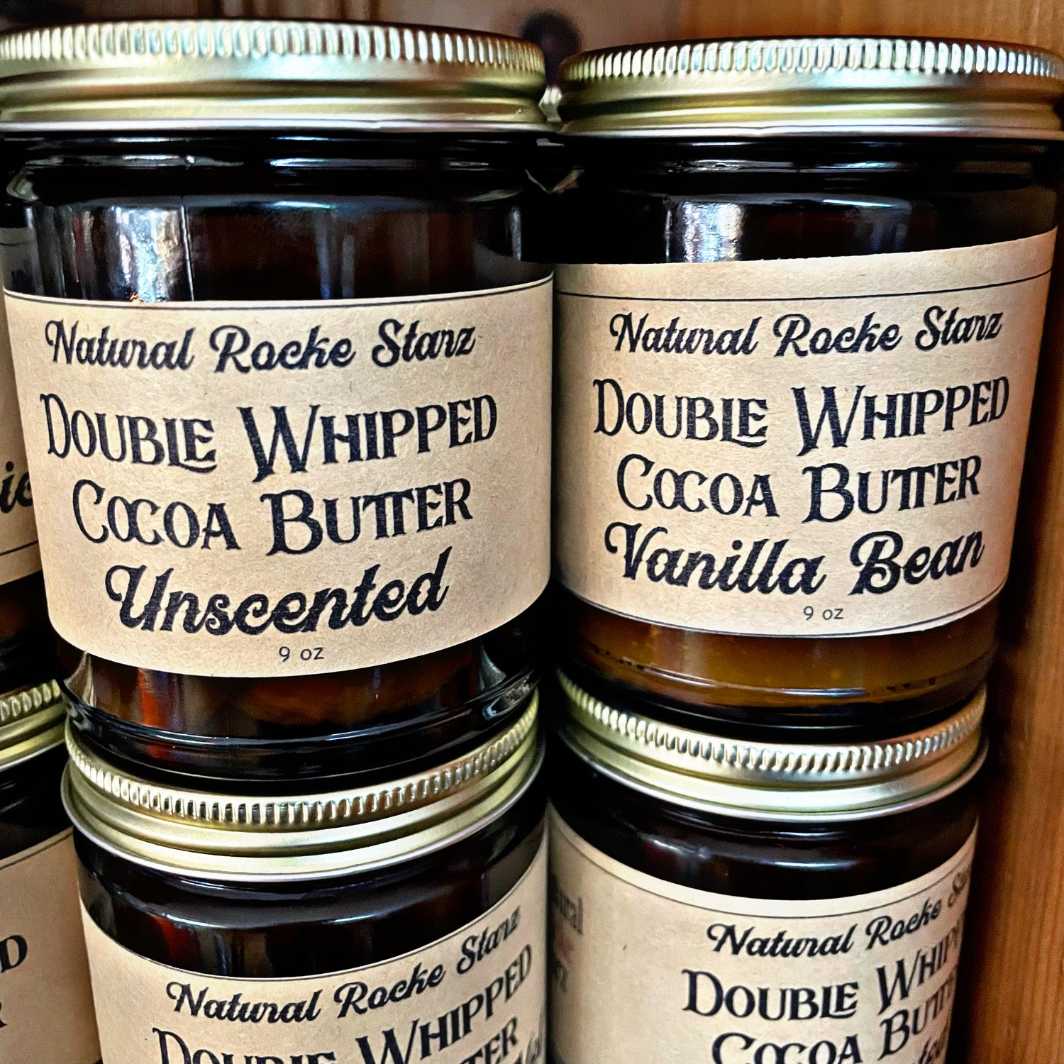 Doubled Whipped Cocoa Body Butters